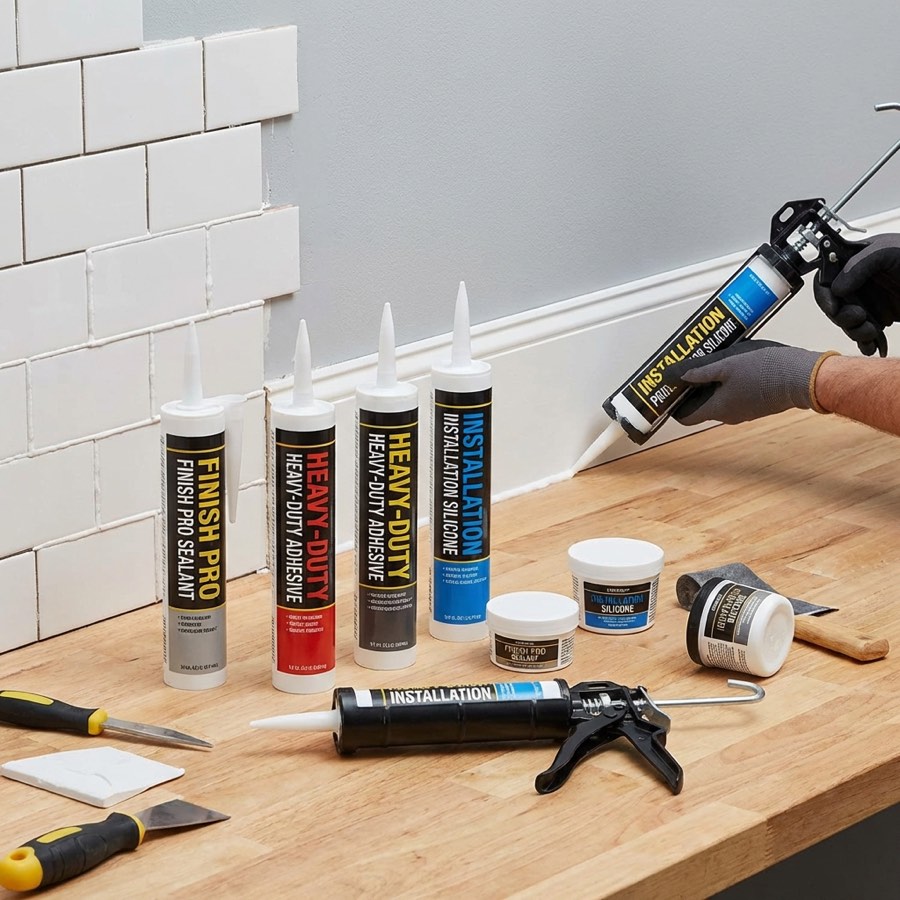 Sealant and installation products for finishing work