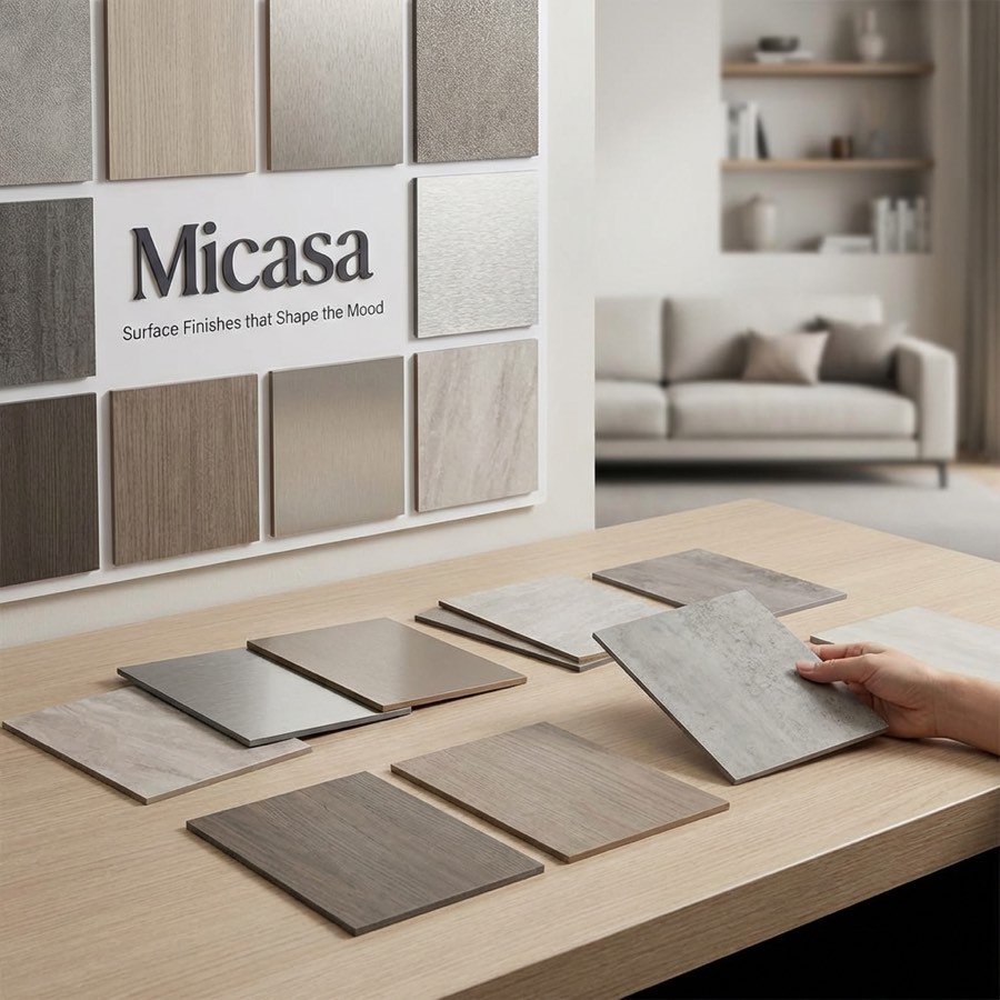 Mikasa laminate sample display